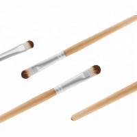 Eco-friendly Bamboo Cruelty-Free Synthetic Basic Makeup Eyeshadow Concealer Brush