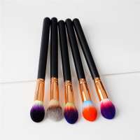 1Pc Flame Top Tapered Makeup Brush Foundation Powder Contour Highlight Highlighter Blending Cosmetic Brush Beauty Tools